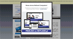 Desktop Screenshot of netlandcomputers.pl